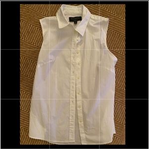 Banana Republic Shortsleeved White Top
